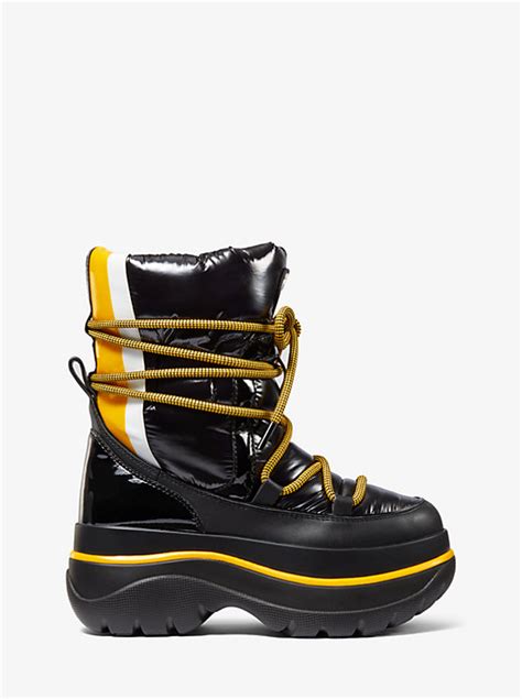 michael kors zadie mixed-media moon boot|Zadie Mixed.